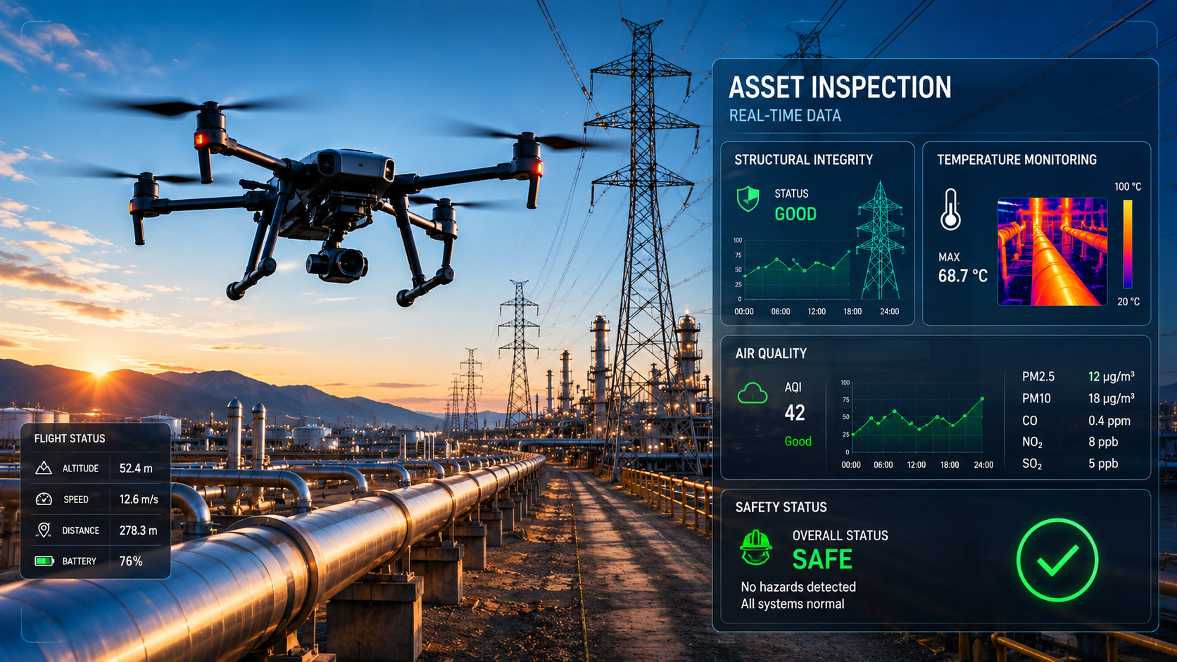 Industrial Drone Inspection